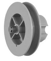 Produktbilde for SNORRULLER JUNO M/FJÆRTAPP PR. STK, delenummer 12501