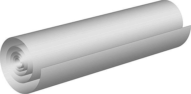 Produktbilde for INNPAKNINGSPLAST 25 CM PR. METER CA. 300 M PR. RULL, delenummer 17000