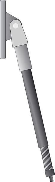 Produktbilde for FJÆRSETT FASADE PR. STK NB!! GI BESKJED OM DET SKAL VÆRE STERK ELLER SVAK FJÆR, delenummer 31055