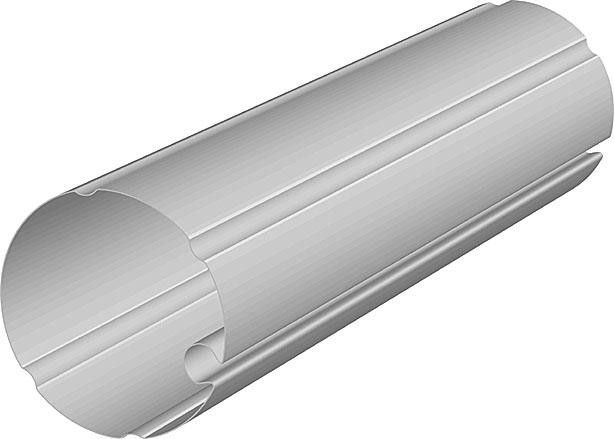 Produktbilde for DUKRØR 78 MM STÅL PR. METER L: 4, 5, 6 OG 7 M. M/KAPPETILEGG PR.METER, delenummer 50350 50350K
