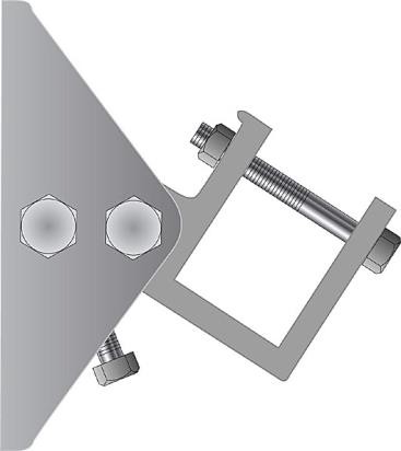 Produktbilde for JUSTERBART TERRASSEFESTE 35 MM PR. STK, delenummer 56100