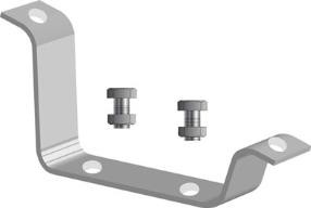 Produktbilde for SKRÅBESLAG M/ 2 STK. SKRUER M10X25 OG MUTTER MIDTMÅL: 7 CM PR. STK, delenummer 58200