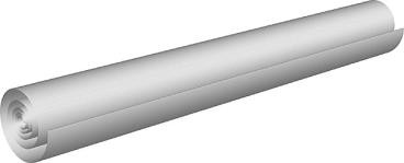Produktbilde for INNPAKNINGSPLAST 46 CM PR. METER 200 M PR. RULL, delenummer 59000